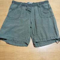 pantaloni corti lino Conbipel. Mai usati. Tg 46