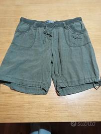pantaloni corti lino Conbipel. Mai usati. Tg 46
