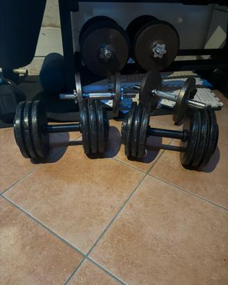 MANUBRI FISSI  32 kg cadauno