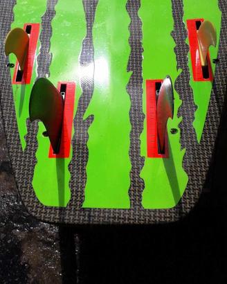 tavola da  windsurf wave Quad Custom, 215x58