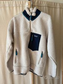 PATAGONIA felpa pile retro uomo L