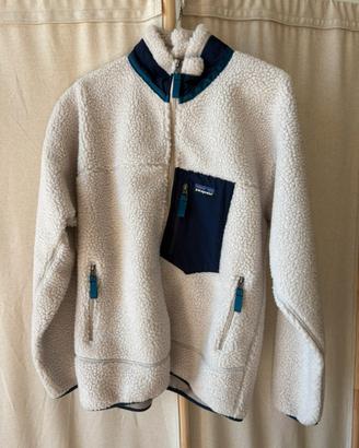 PATAGONIA felpa pile retro uomo L