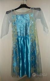 Vestito di carnevale di Frozen (Elsa)