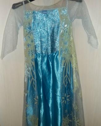 Vestito di carnevale di Frozen (Elsa)
