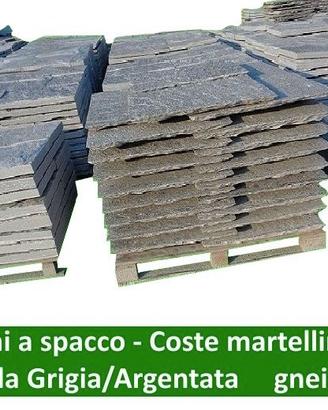 Pavimenti in Beola Grigia - Piani a spacco 