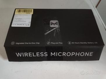 Coppia microfoni wireless 