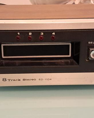 Lettore stereo 8 + 23 cassette