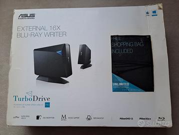 ASUS TurboDrive Masterizzatore Blu-ray16X USB 3.0 