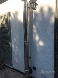 canna fumaria coimbentata per stufa a pellet