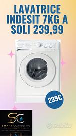Lavatrice indesit 7kg