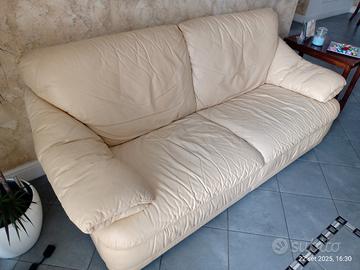 divano in pelle Divani & Divani 