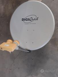 Parabola satellitare e Decoder Digiquest