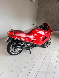 Ducati Paso 750 Fmi targa originale