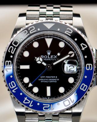 Rolex GMT Master II Batgirl full 2022 126710BLNR