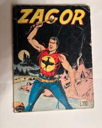 ZAGOR 1 Scritta rossa Lire 200