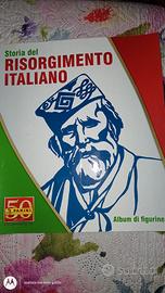 Storia del Risorgimento Italiano Album di Figurine