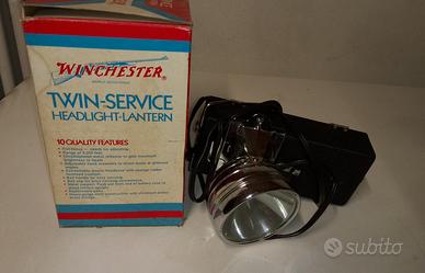 luce vintage Winchester a batterie oggetto d'epoca