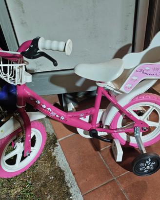 bicicletta bambina proncess melly usata