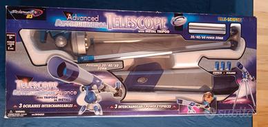 Telescopio astronomico Science US con treppiede