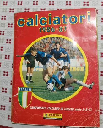 album calciatori panini completo 1986-87