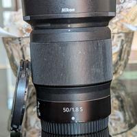 Nikon Z 50MM F1.8 S con scatola