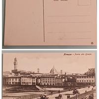 Cartolina storica FirenzePonte alle Grazie.