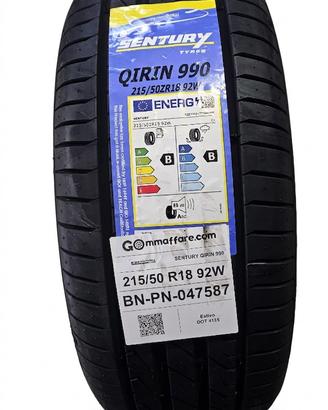 2 Pneumatici 215/50 R18 Landsail Sentury Qirin 990