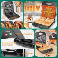 Tostiera Aigostar 1400W 4 Toast