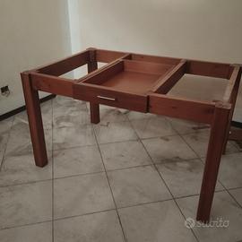 TAVOLO CON PIANO IN MARMO