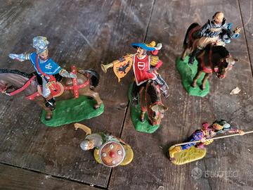 5 soldatini Elastolin