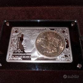 United States 1 Dollar MORGAN 100th Anniversary