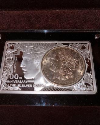 United States 1 Dollar MORGAN 100th Anniversary