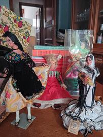 Bambole  folkloristiche da collezione