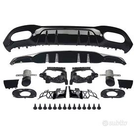 Diffusore stile A35 AMG per Mercedes classe A