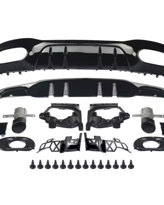 Diffusore stile A35 AMG per Mercedes classe A