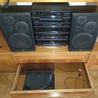 Stereo Aiwa CX-76MZ completo – con giradischi