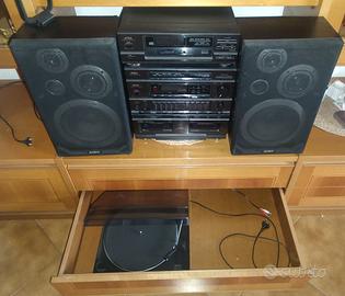 Stereo Aiwa CX-76MZ completo – con giradischi