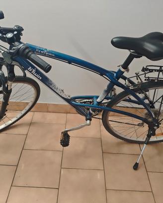 bici uomo btwin 28 pollici in alluminio Shimano 