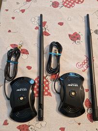 Due antenne per WiFi omnidirezionali 2.4 tp-link