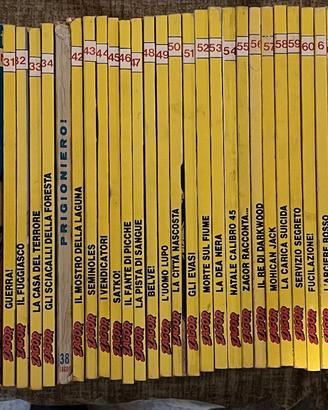 68 fumetti di ZAGOR di varie edizioni