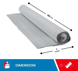 Rotolo di pannello termoriflettente 1m x 7m