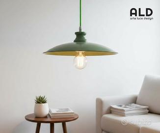 Sospensione stile vintage metallo lampadario E27