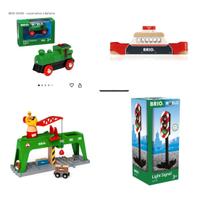 Treno in legno Brio super completo e come nuovo