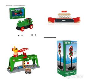 Treno in legno Brio super completo e come nuovo