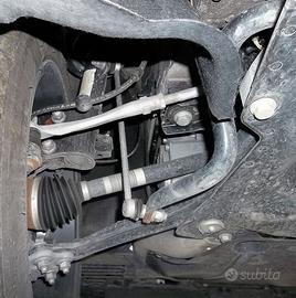 Fiat Punto Evo sospenzioni culla scatola ponte