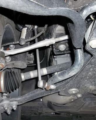 Fiat Punto Evo sospenzioni culla scatola ponte