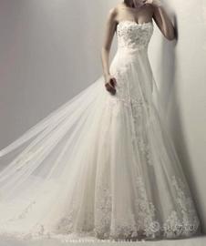 Abito sposa (collezione Rebecca Ricci) e accessori