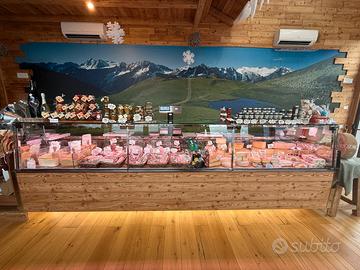 Bancone Frigo Positivo 4,11 m - Pari al nuovo