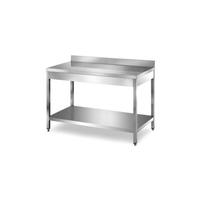 Tavoli neutri in acciaio - cm. 120x60 e 160x70