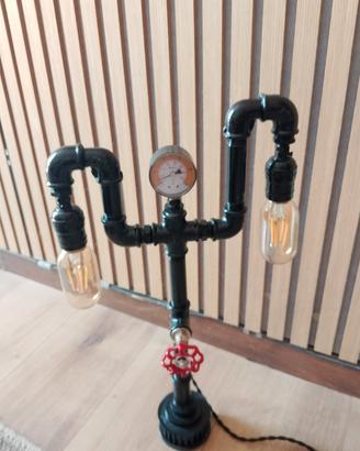 lampada stile industrial 